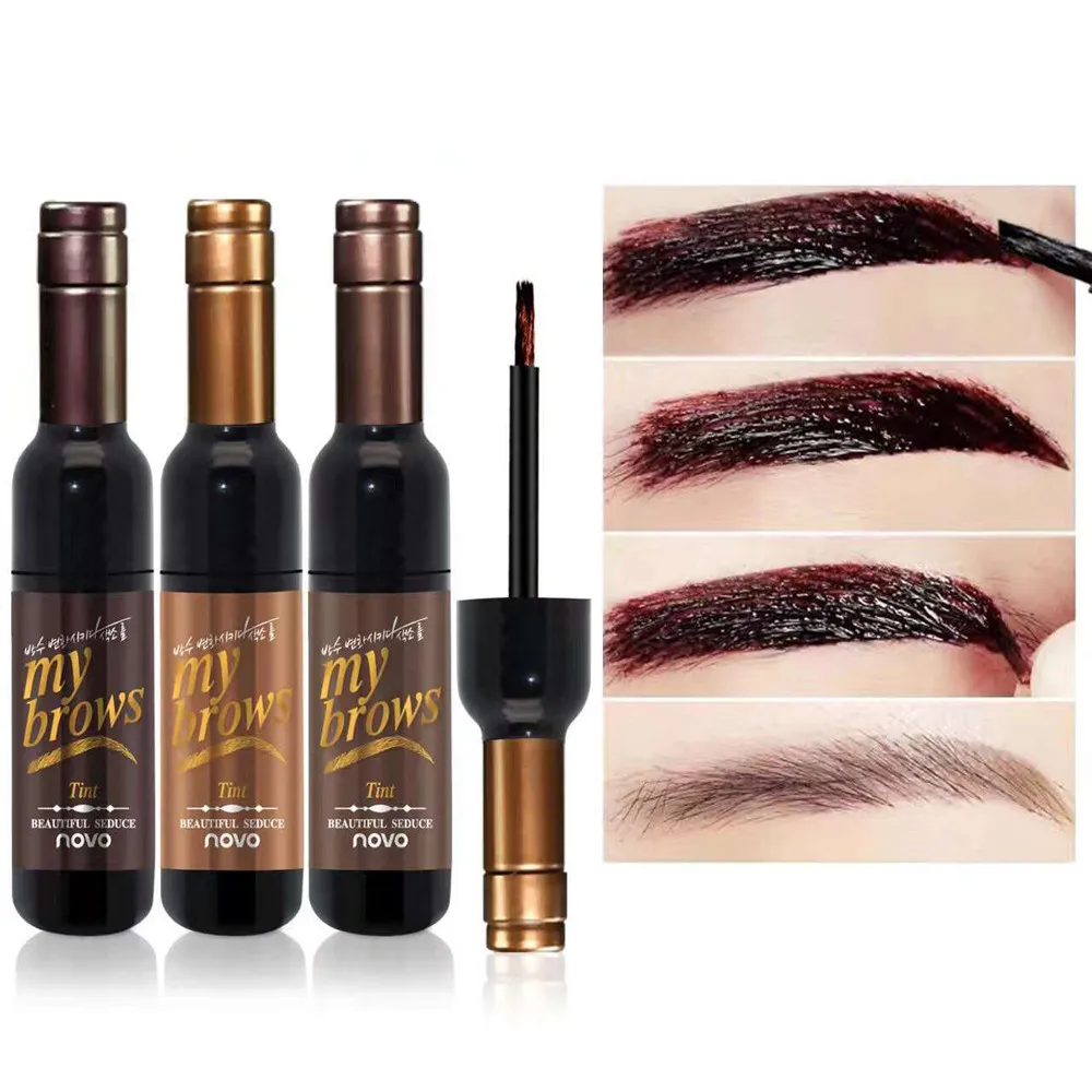 1Pc Eye Makeup Peel-off Brow Tattoo Tint Dye Gel Eyebrow Cream Waterproof Long Lasting Mascara makeup | Красота и здоровье