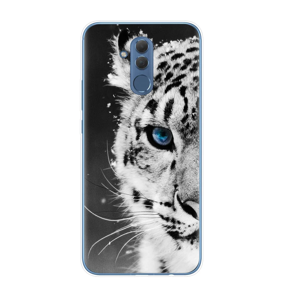 Мягкий ТПУ чехол для телефона Huawei Mate 10 20 Lite Pro Y5 Y6 Prime 2018 Y9 2019 мультяшный с собакой