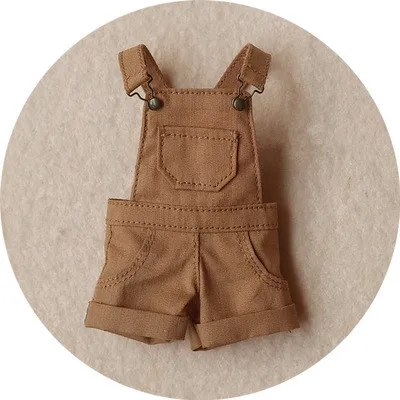 khaki Новинка 1/6 кукла короткий нагрудник Blyth короткие Blyth нагрудник Blyth брюки одежда(Fit blyth, Licca, Momoko, Azone, Pullip, ICY, 1/6 кукла) BB05 - Цвет: khaki