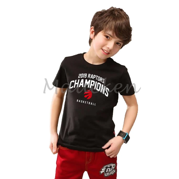 Детская футболка коллекция 2019 года одежда для мальчиков и девочек с круглым