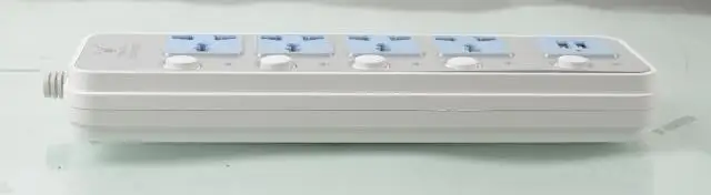 Домашняя умная розетка-удлинитель 10 А 2500 Вт Быстрая зарядка 5 переключателей 2 USB порта 4 Универсальный адаптер гнезд UK/EU/AU Plug
