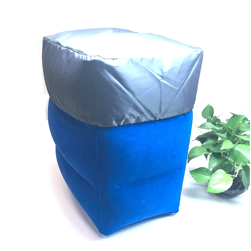 Надувная дорожная подставка для ног подушка полета детей и взрослых коврик