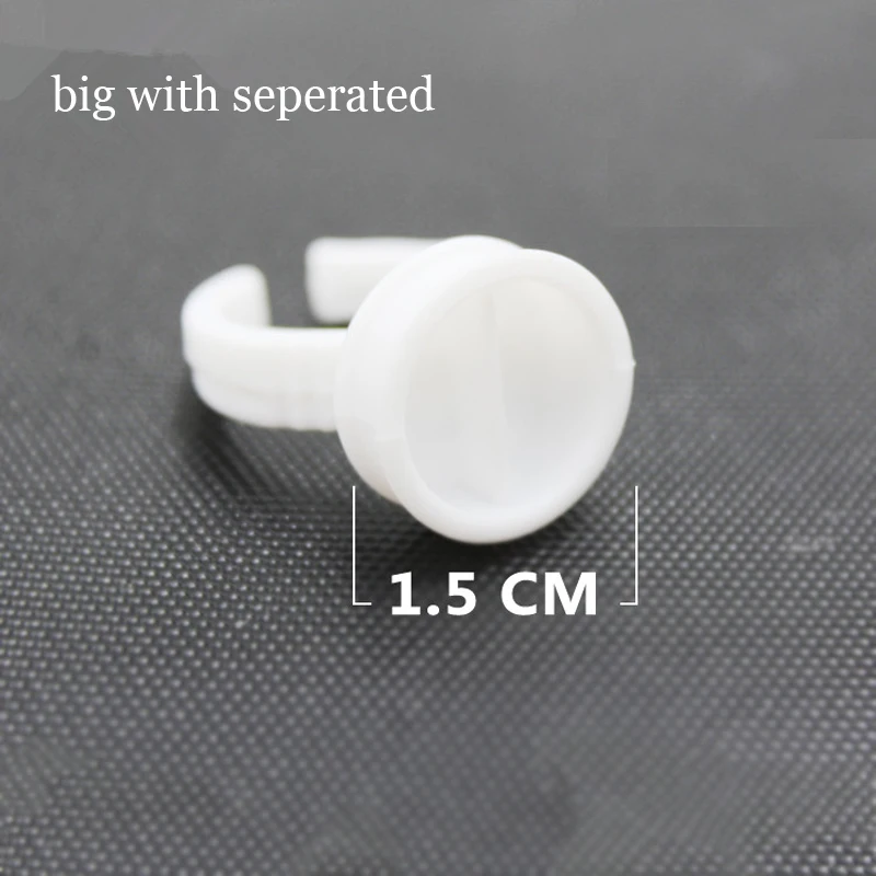 1000 шт. одноразовые чашки-кольца большого размера с пигментами | Красота и