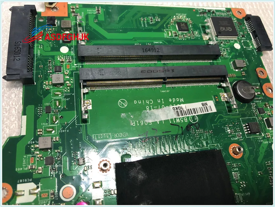Для Acer Aspire ES1 572 серии Материнская плата ноутбука i3 7100U процессор 2 4 ГГц NBGKQ11001 B5W11 LA E061P Бесплатная доставка 100%