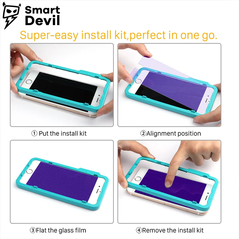 Закаленное стекло SmartDevil с защитой от синего света для iphone 6 6s plus защитная пленка