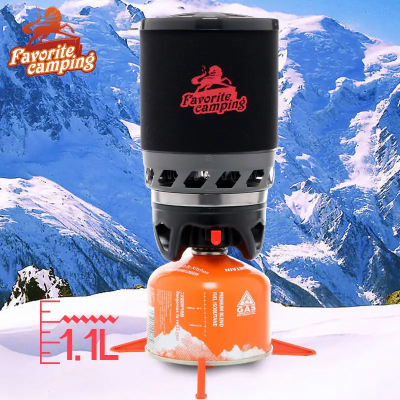 Газовая горелка и портативная газовая для кемпинга 1100 мл|cooking system|camping gas stovecamping