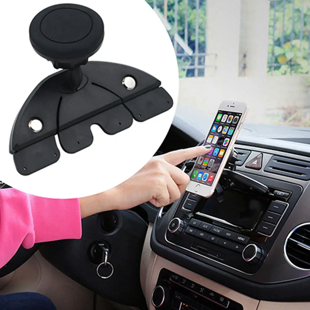 1 шт. держатель для телефона с магнитным зажимом iPhone 360|mount holder|holder universalcd slot car |