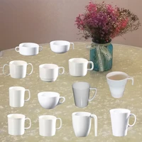 melamine dinnerware single ear cup fast food restaurant hotel mugs coffee cup with melamine cup a5 melamine tableware milk cup