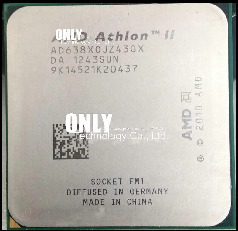ЦП athlon X4 638 65 Вт 2,7 г ЦП четырехъядерный FM1 X4-638 центральный процессор процессорный кулер