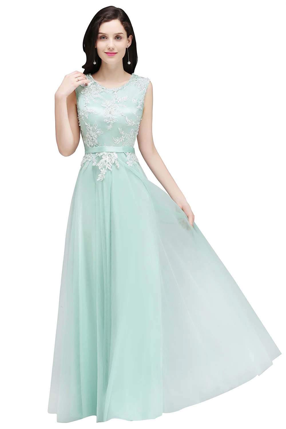 Robe demoiselle d'honneur бордовое розовое мятно-зеленое платье подружки невесты длинное платье подружки невесты свадебное торжественное платье Дешевое