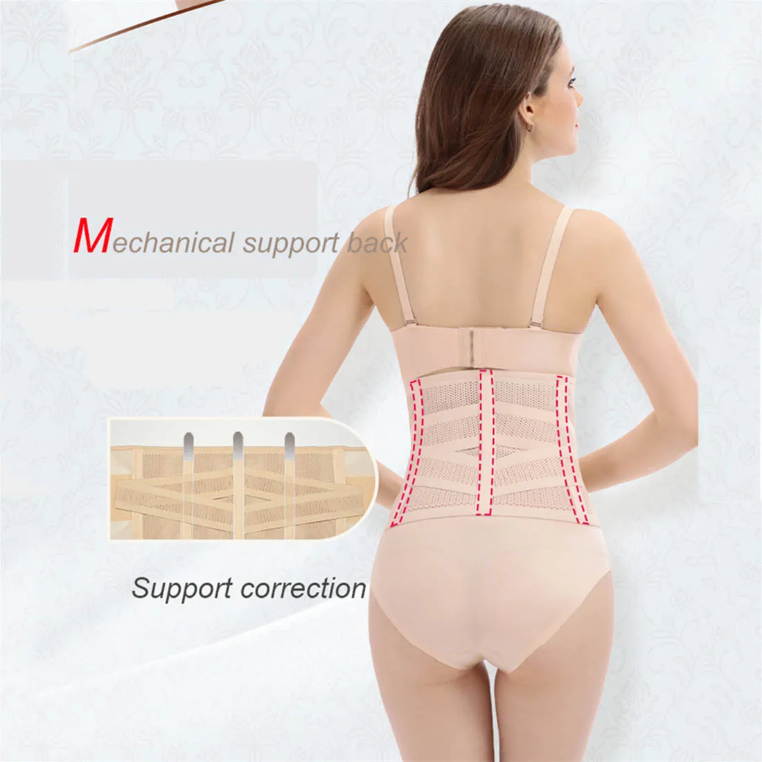 Послеродовой пояс тонкий послеродовый бандаж корсет талия живот формирователь
