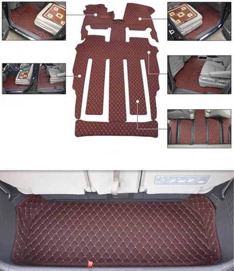 Высокое качество! Автомобильные коврики и один коврик в багажник для Honda Odyssey 7 8
