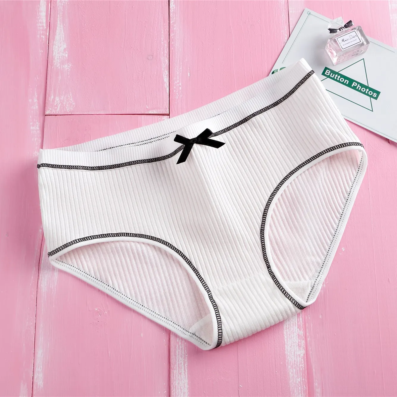 Нижнее белье женское с закручивающейся талией хлопковое нижнее принцессы