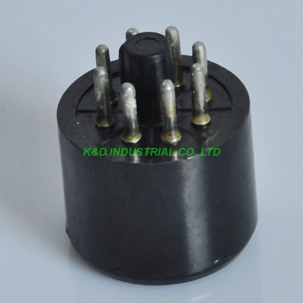 2 шт 8Pin Noval вакуумный бакелитовый пробоотборник разъем тестирования 6L6 6V6 6SN7 EL34 KT88 6550 ламповый усилитель части