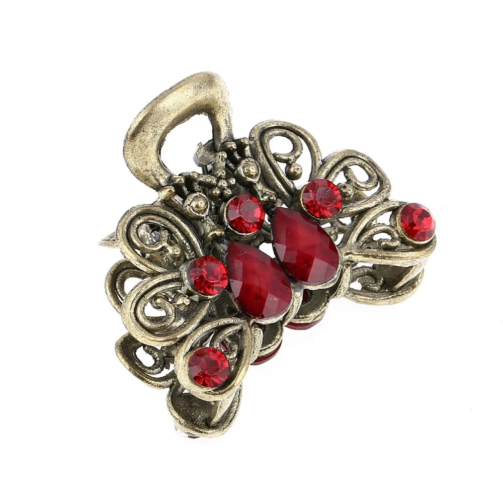 Богемные винтажные маленькие милые аксессуары для волос полимерная заколка с