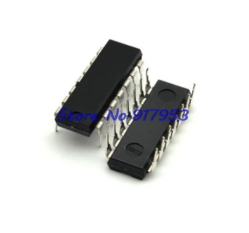 10 шт./лот 74LS00 74LS00N 7400 Четырехместный 2-Вход NAND ВОРОТА DIP-14 лет