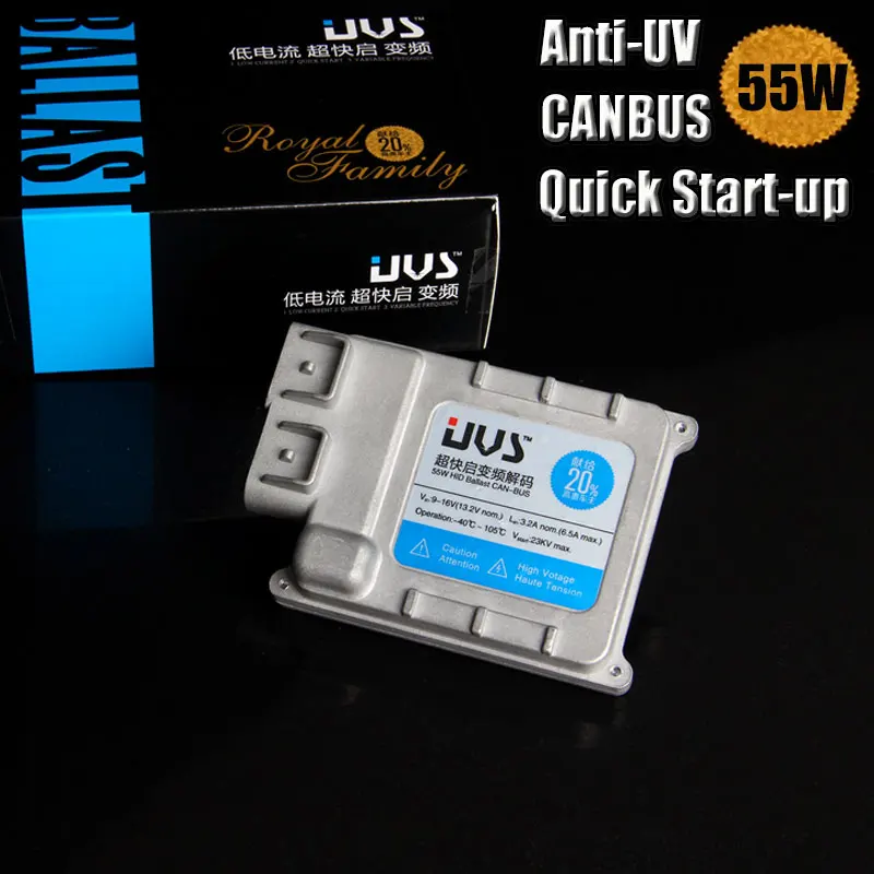 

AC 12V 55W slim Digital hid Fast Start electronic HID D1S D2S D1C D2Cballast
