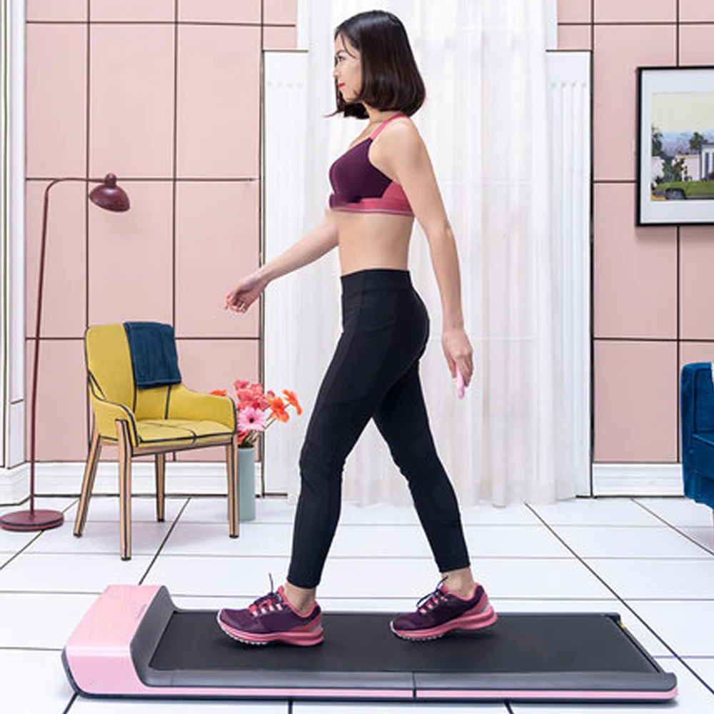 Xiaomi Ограниченная серия Xiaomi Walkingpad P1 умная розовая прогулочная машина домашняя Складная мини Бесшумная прогулочная машина фитнес-беговая дорожка