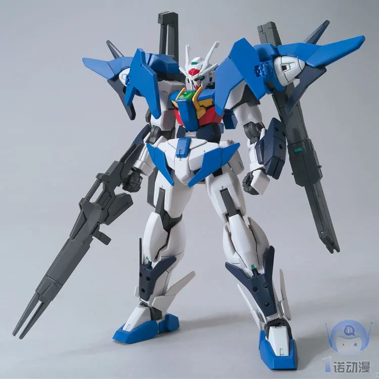 Bandais Gundam Модель HG 1/144 00 небо выше чем фаза RIKU'S GUNDAM NT мобильный костюм детские