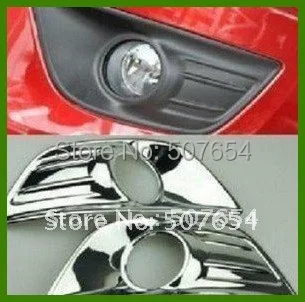 Бесплатная доставка! Верхняя звезда ABS хром 2 шт передняя противотуманная фара