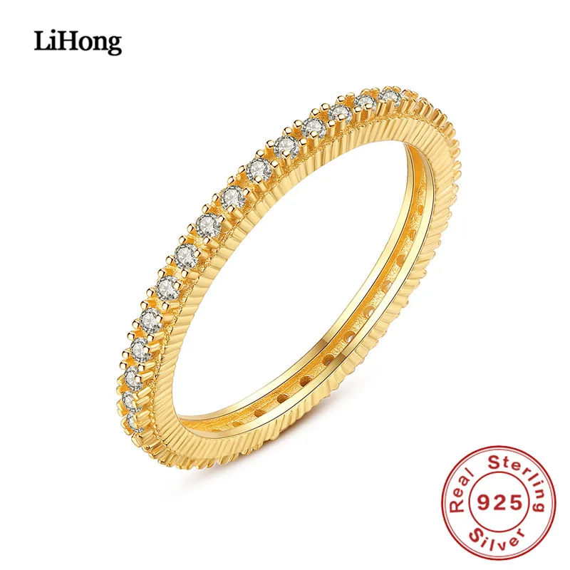 

Женское кольцо из желтого золота 18K