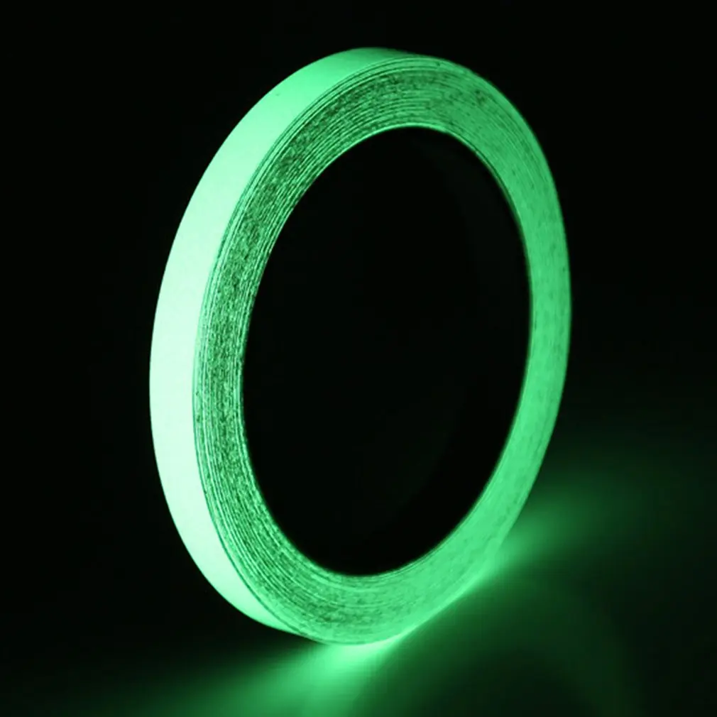 Green Luminous Tape Self-adhesive Glow In Dark Safety Film Sticker Stage Decor | Обустройство дома