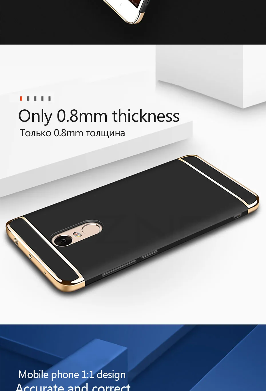 ZNP Роскошный Жесткий Чехол для Xiaomi Redmi Note 4 4X полный чехол s для Xiaomi Redmi 4X Redmi Note 4 4X чехол для телефона