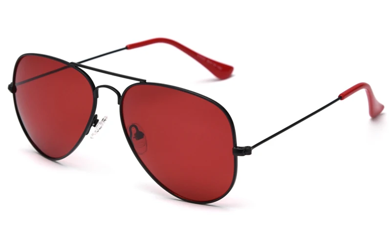 black with red Peekaboo, мужские поляризованные солнцезащитные очки, красные, женские, uv400, оранжевые, красные, черные, женские, Ретро стиль, солнцезащитные очки, мужские, для вождения, металлические, для ночного видения - Цвет линз: black with red
