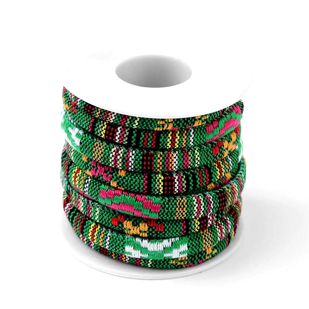 2 рулона (5 ярдов/рулон) 6 мм ткань в народном стиле шнур веревка сделай сам