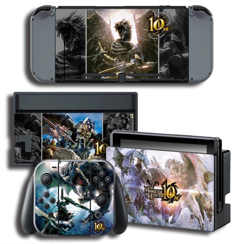 The Legend of Monste r Hunter X Виниловая наклейка на кожу для Nintendo Switch Защитная крышка игровой
