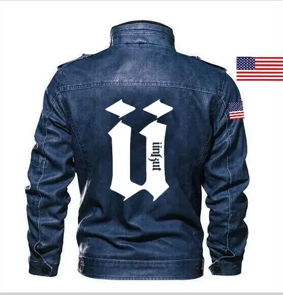 Новая кожаная куртка goatskin yaama unkut тонкая мотоциклетная локомотив мужская