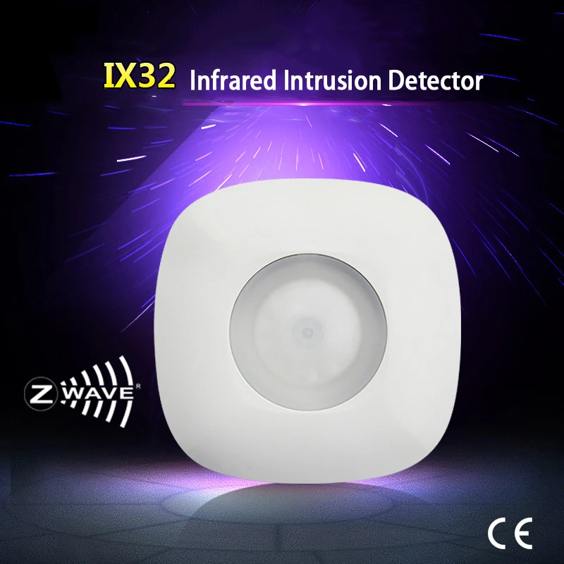 Spetu 2 шт./лот Смарт Z-wave плюс PIR датчик движения детектор домашней автоматизации Z wave сигнализация батарея датчика движения-питание