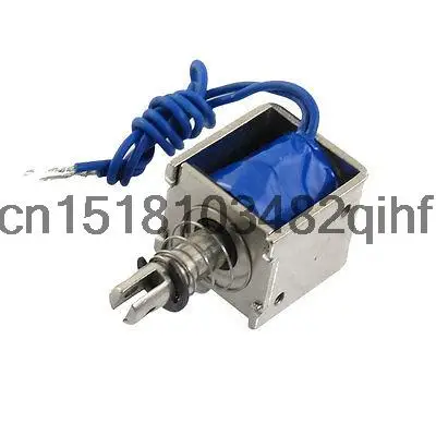 

DC 12V 1A 10mm Rod Open Frame Push Solenoid Electromagnet