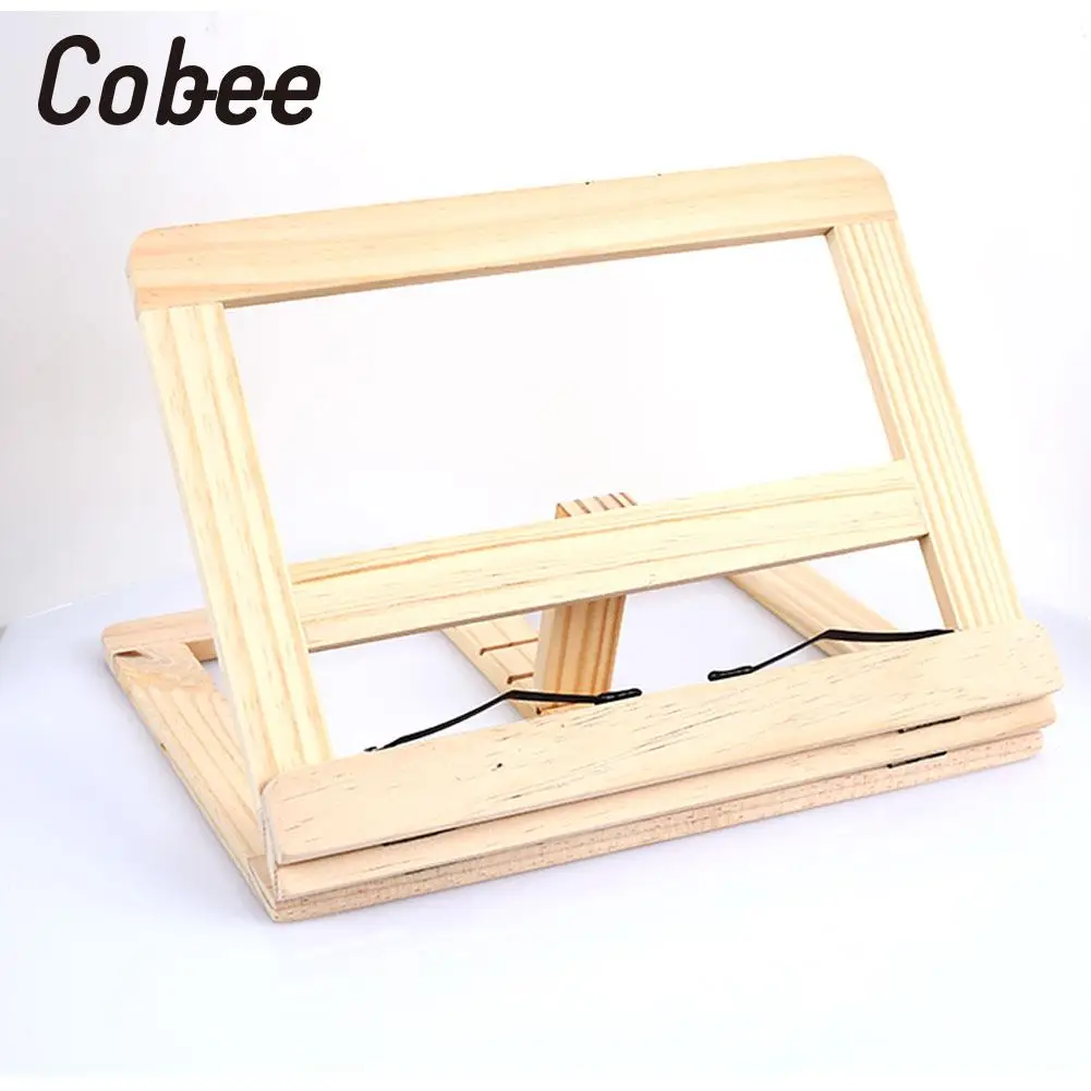 Multi Функция sleek Регулируемый Деревянный подставки для книг стенд iPad и подставка