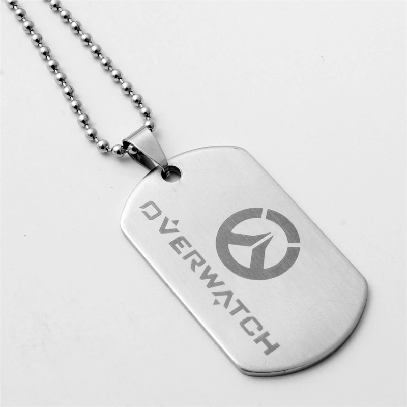 RONGQING 5 шт./лот из нержавеющей стали 316l игровые Overwatch оптовая продажа кулон