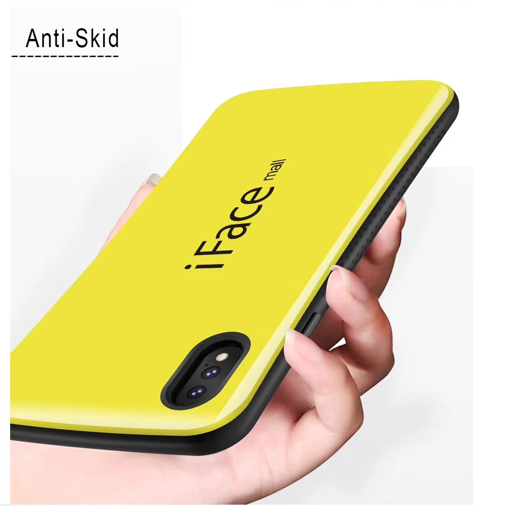 Чехол Sinbeda iFace mall для iphone XS XR MAX Ударопрочный Мягкий ТПУ силиконовый чехол