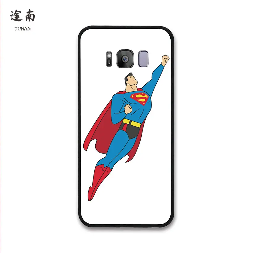 Прохладный Marvel Герой Супермен чехол Funda для Samsung S8 Plus S7 край J3 2015 2016 2017 A320 Европа