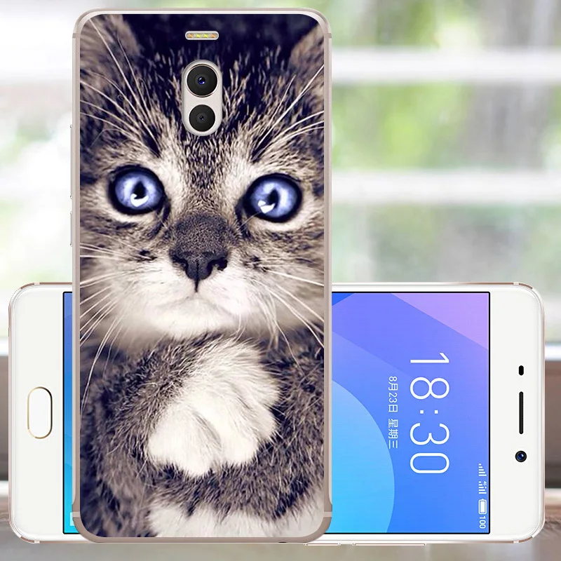 Чехол для Meizu M6 Note, силиконовый защитный чехол для задней панели M 6 Note, Мягкий ТПУ Модный чехол для задней панели Meizu M6 Note Coques Bumper