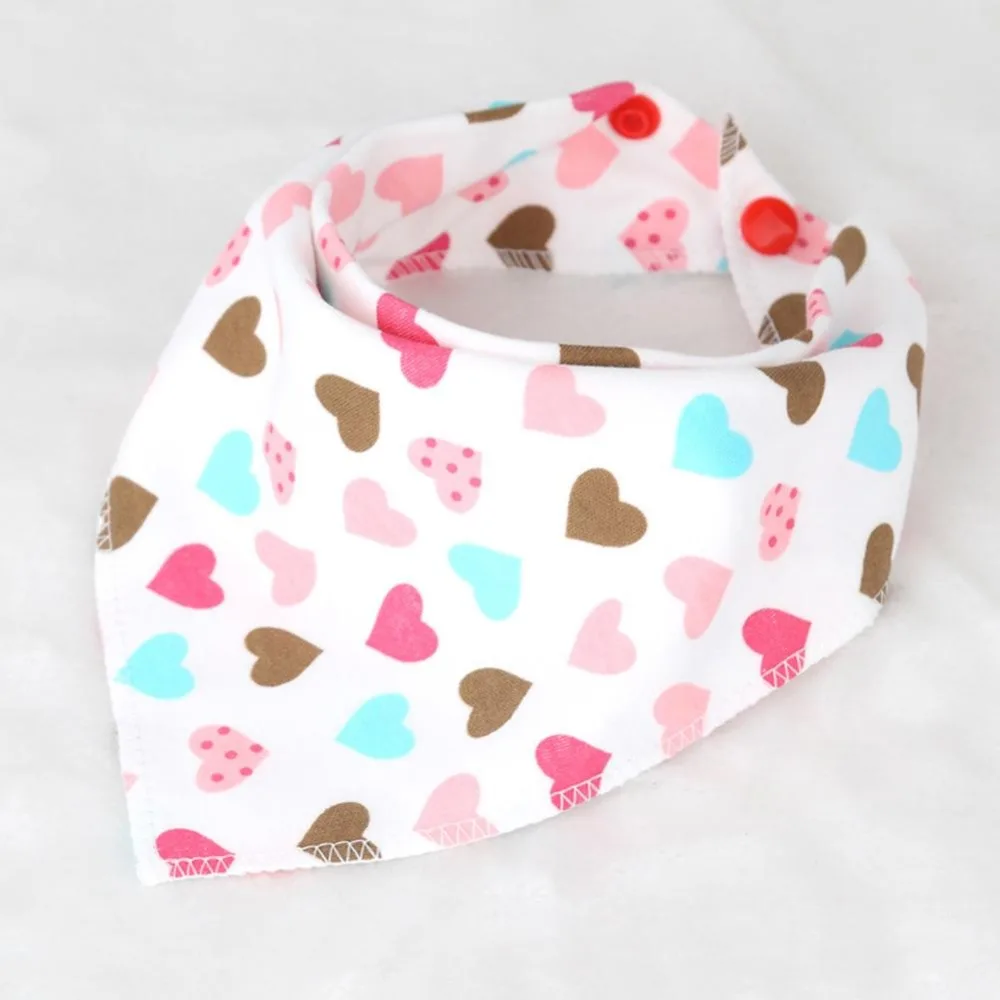 Insular Soft Cotton Triangle Baby Infant Bandana Bibs Toddllers Saliva Towel Scarf Dribble Feeding Burp Cloths |