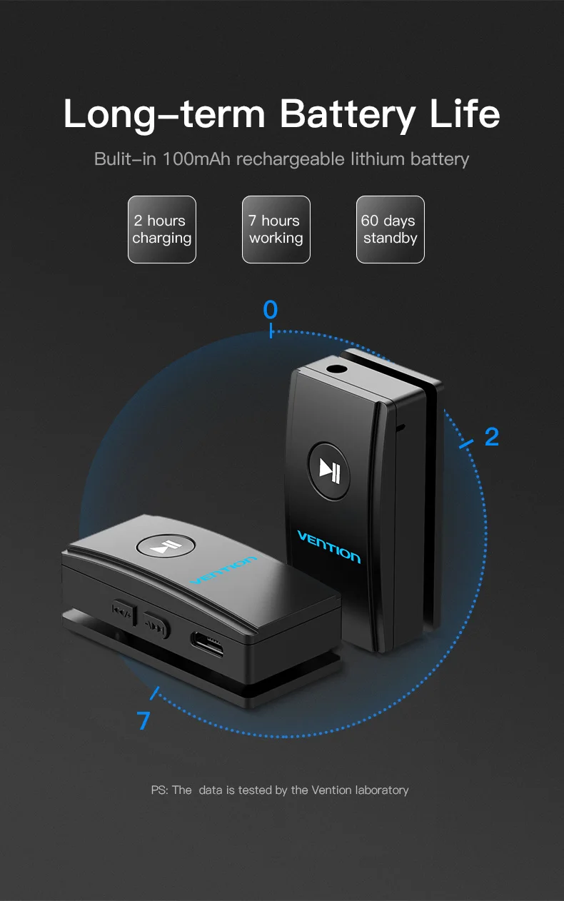 Vention беспроводной Bluetooth приемник 4,2 Aux 3,5 мм Bluetooth аудио приемник музыкальный адаптер для автомобиля стерео наушники Динамик MP3