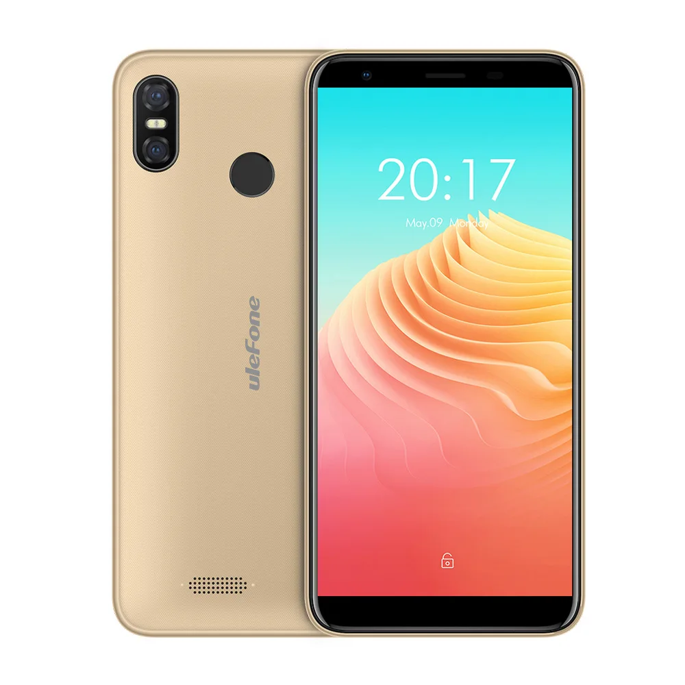 Чехол накладка Ulefone S9 Pro 5 дюймовый HD + мобильный телефон Android 8 1 MTK6739 4 ядра 2 Гб