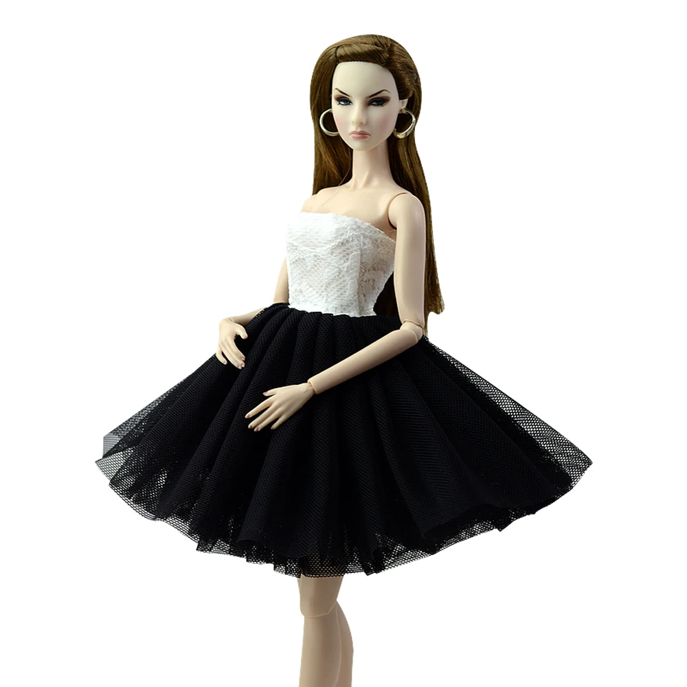 NK один комплект кукольная одежда платье Модная юбка вечернее для куклы Барби