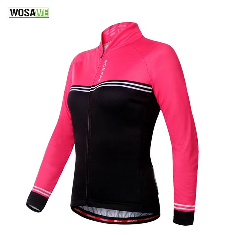WOSAWE Женская одежда для велоспорта на весну и осень Джерси с длинным рукавом Ropa
