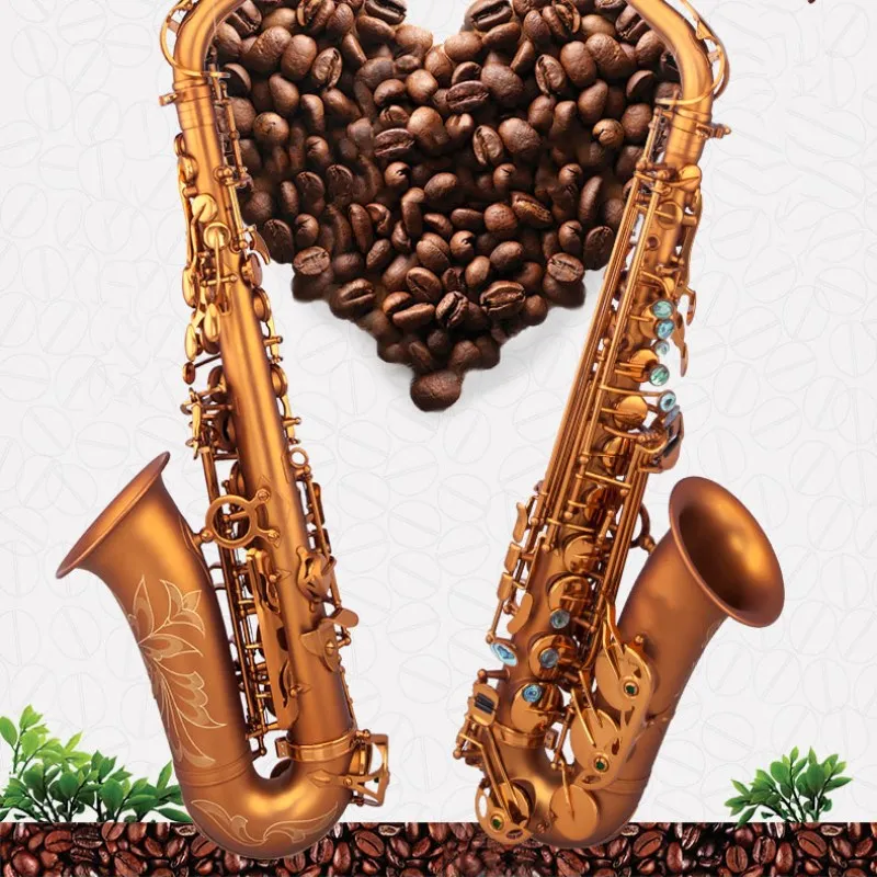 AisiweierAltoSaxphone E плоский латунный лакированный Золотой 802 ключ деревянный ветер с