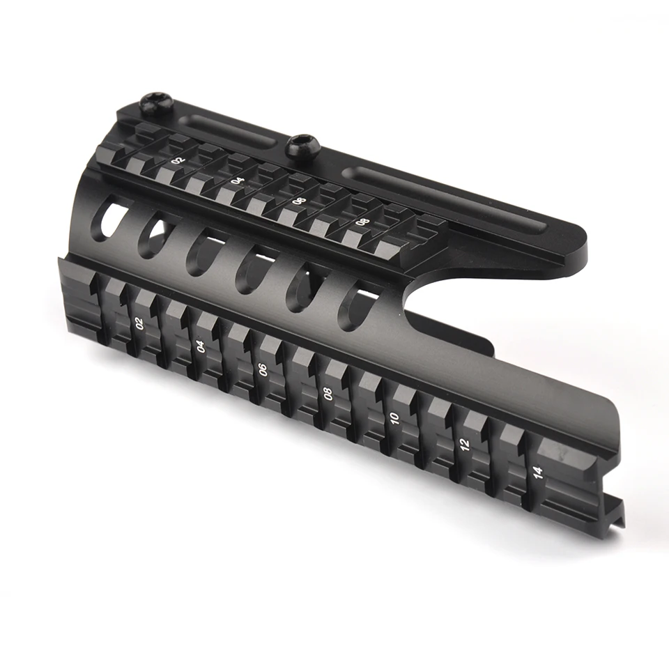12 GA дробовик Remington 870 седло Вивер Пикатинни Крепление 160 мм длина с боковым креплением Аксессуары для оружия