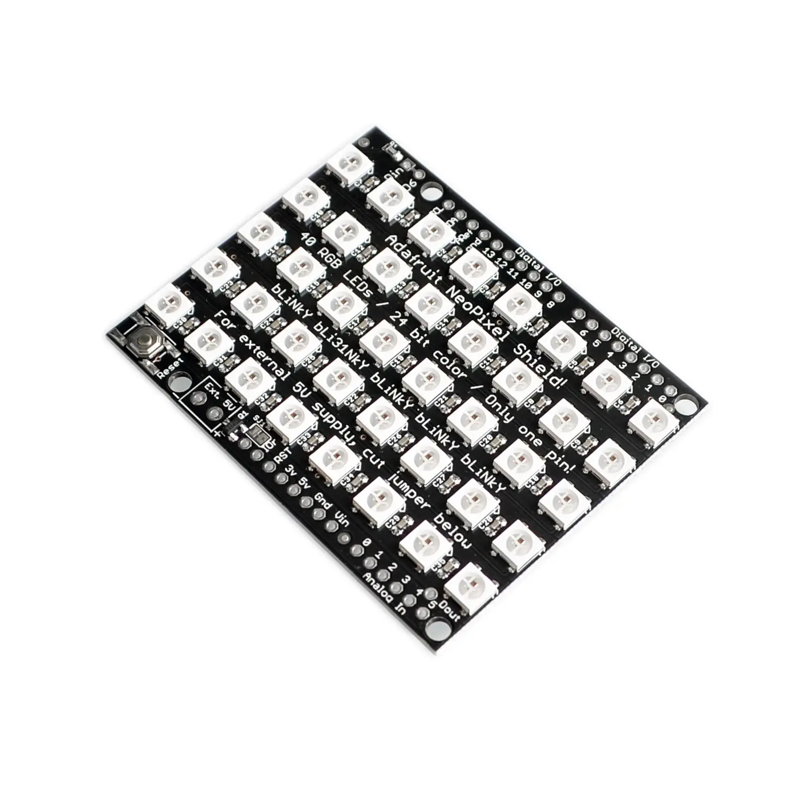 40 бит RGB светодиодный WS2812 пиксели матрицы щит|pixel|shieldm&m |