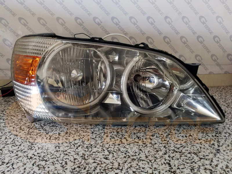 Для Lexus IS200 IS300 1998-2005 отличные ангельские глазки ультра яркие фары освещение CCFL ангельские глазки комплект Halo Кольцо
