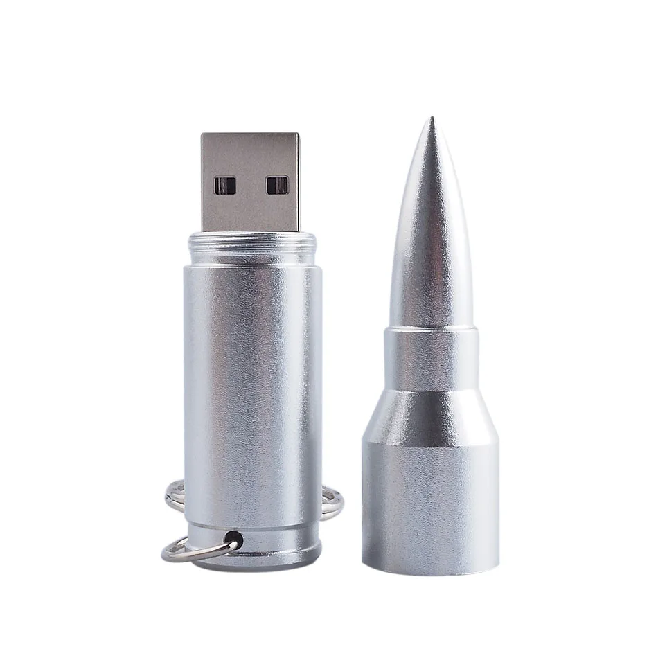 Новая Горячая Пуля Форма USB Флэш-Накопители Pendrives Памяти 2.0 Высокоскоростной 64 ГБ