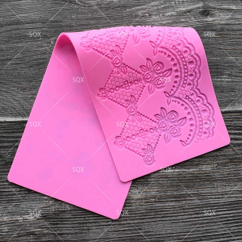 Оптовая продажа силиконовый коврик для декорации свадебных тортов силиконовая