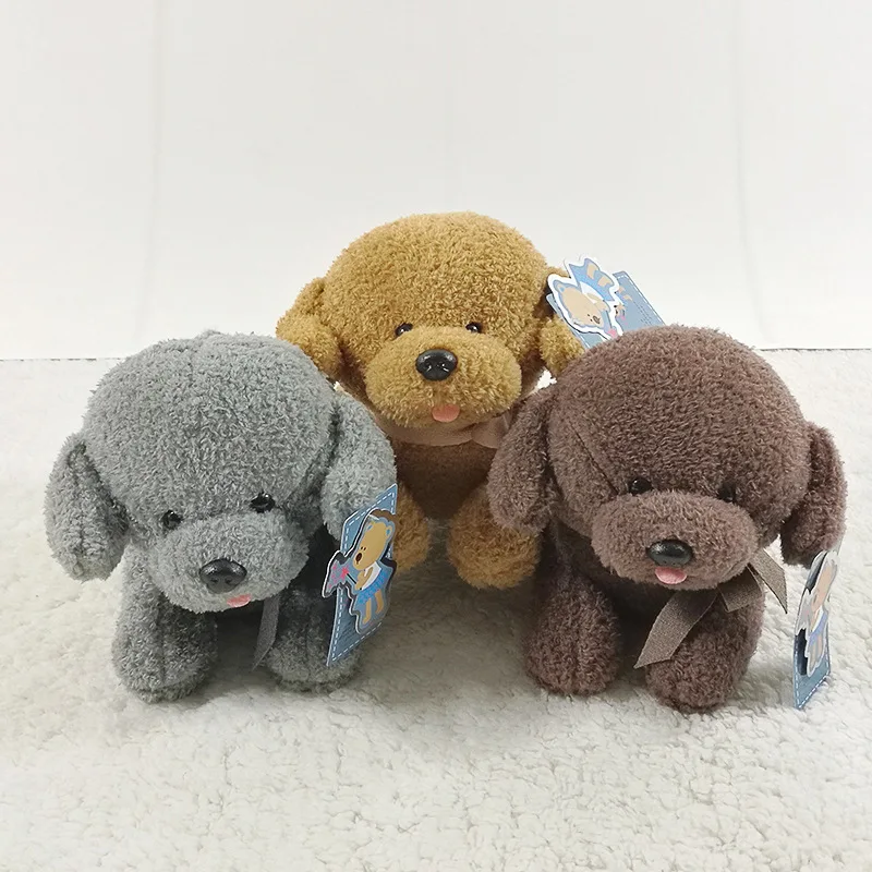 26 см милый симулятор щенка плюшевые игрушки Тедди собаки дети куклы кудрявые